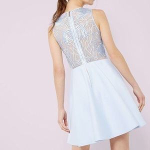 Ted Baker Blue Lace Mini dress